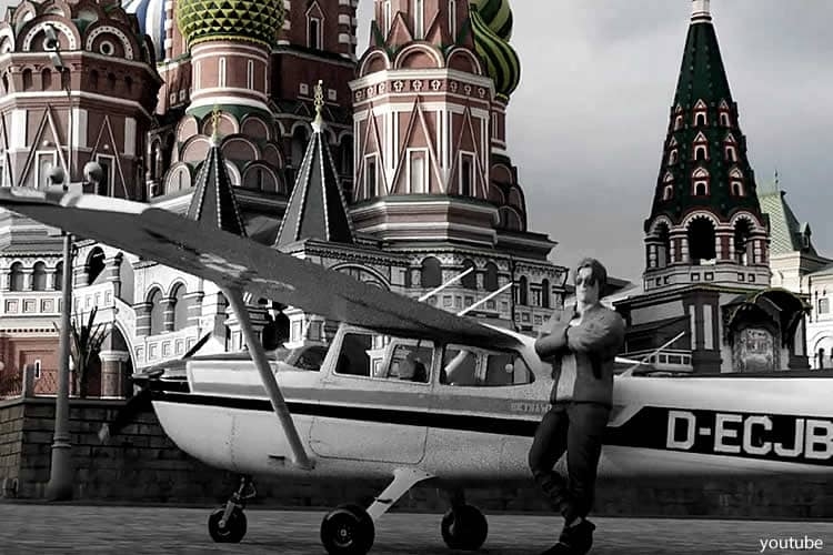 &quot;Безумный полет&quot; Матиаса Руста