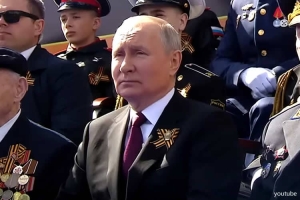 The Russian fascist state celebrated the “victory” over German fascism